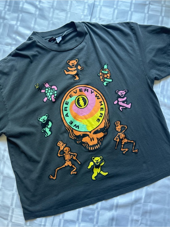 H&M Tops - H&M Divided x Grateful Dead We are Everywhere Oversized Grey T-shirt